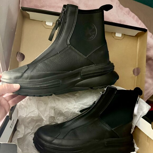 NWOT Converse Mens 8 / Womens 9.5 Run Star Legacy Chelsea leather Boots RSL - Picture 5 of 6